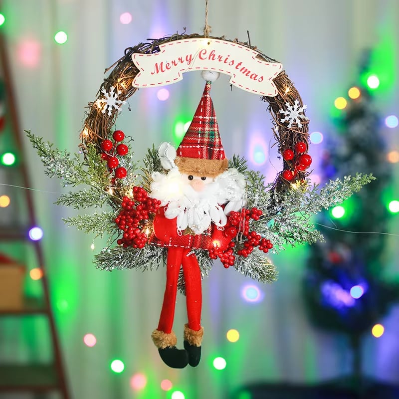 Pine-Style Christmas Wreath Collection · image reference 1