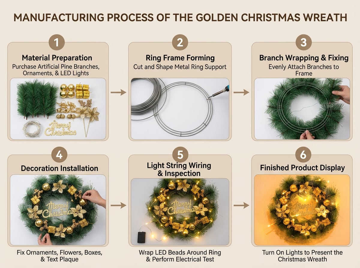 Decorative Christmas Wreath 5