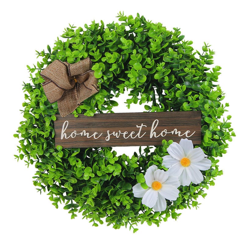 Corona para puerta Home Sweet Home 5