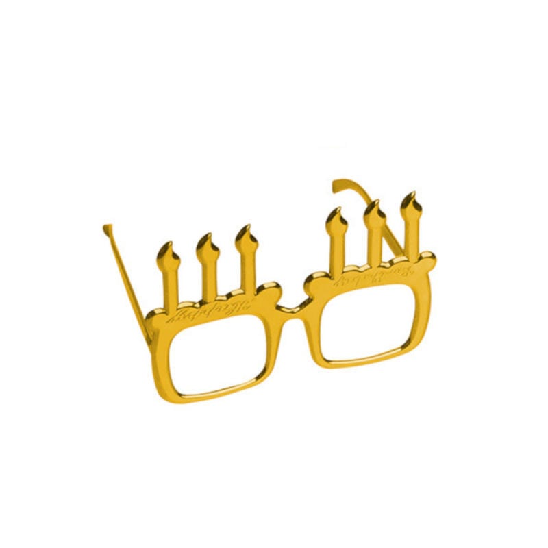 Birthday Candle Frame Glasses 6