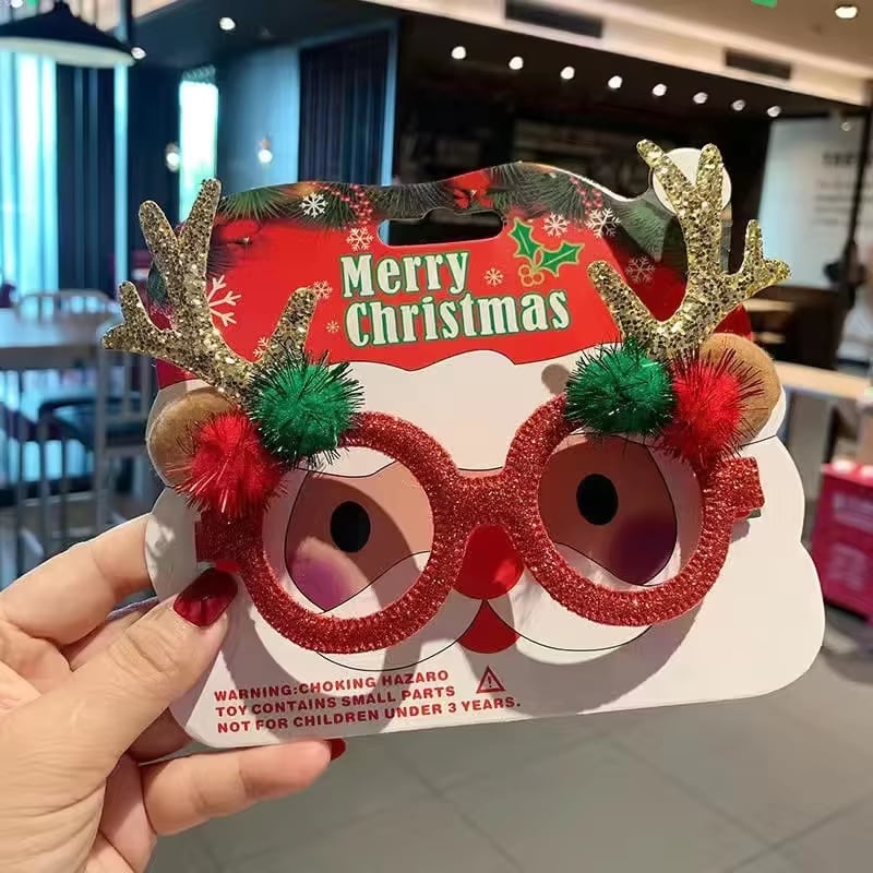 Santa & Christmas Tree Party Glasses · image reference 9