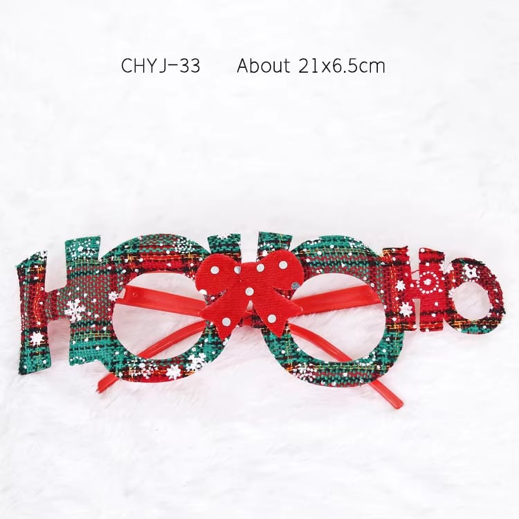 Santa, Reindeer & Snowman Glasses · image reference 9