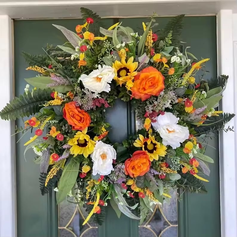 Pine-Style Christmas Wreath Collection · image reference 12