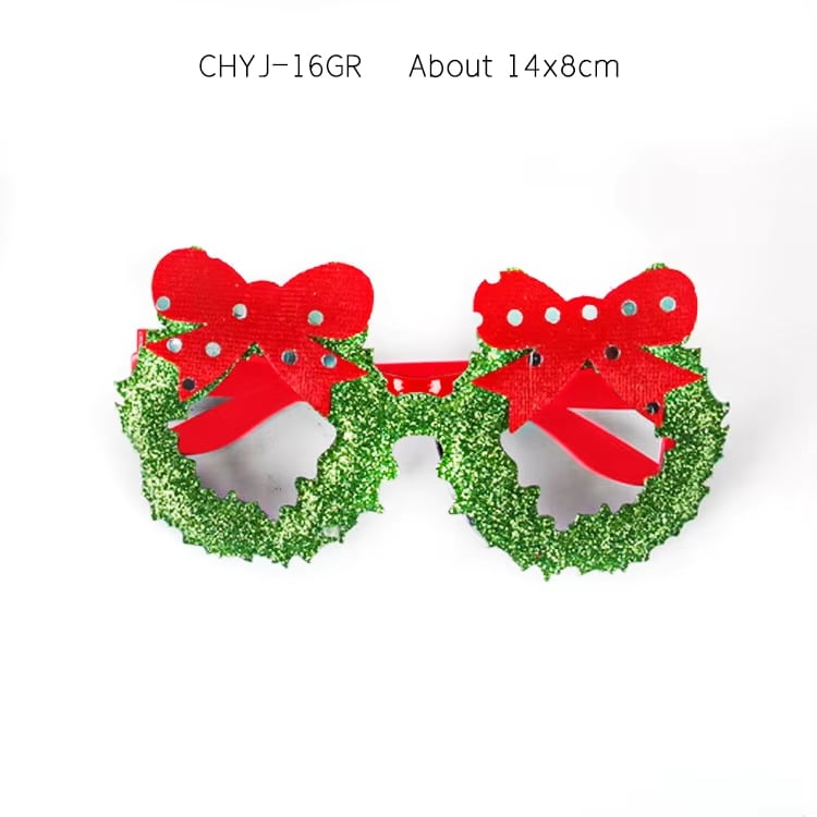 Santa, Reindeer & Snowman Glasses · image reference 6