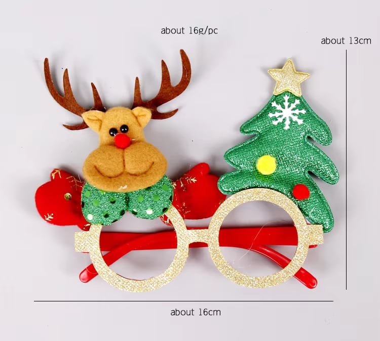 Christmas Photo-Prop Glasses · image reference 5