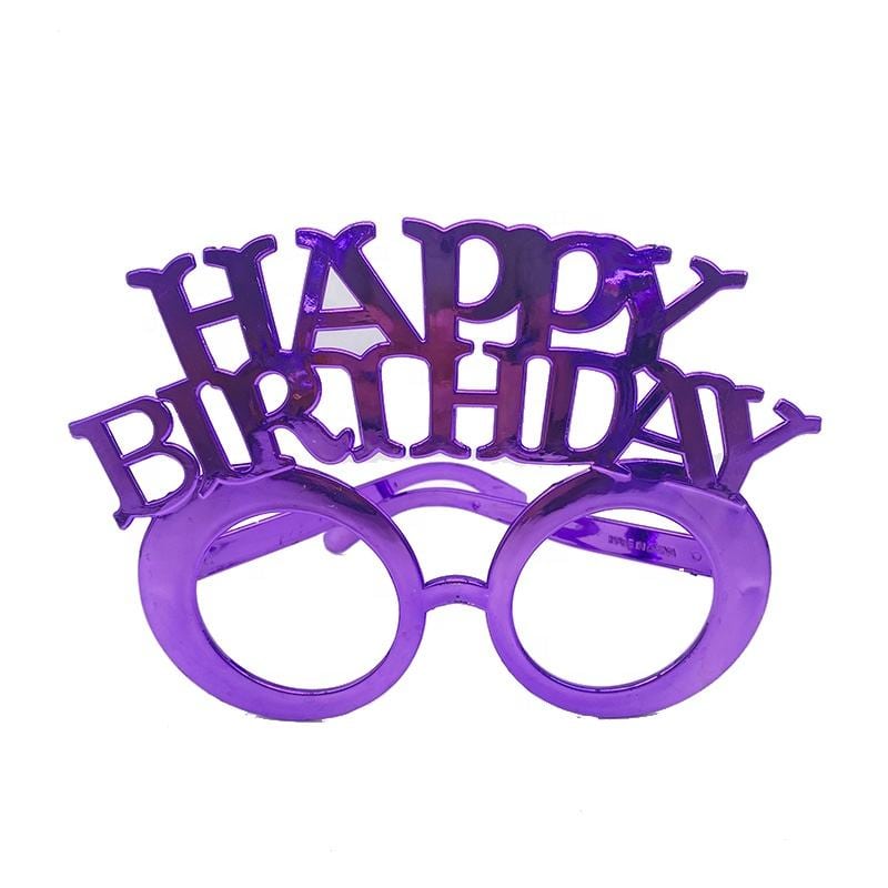 Birthday Celebration Frame Glasses