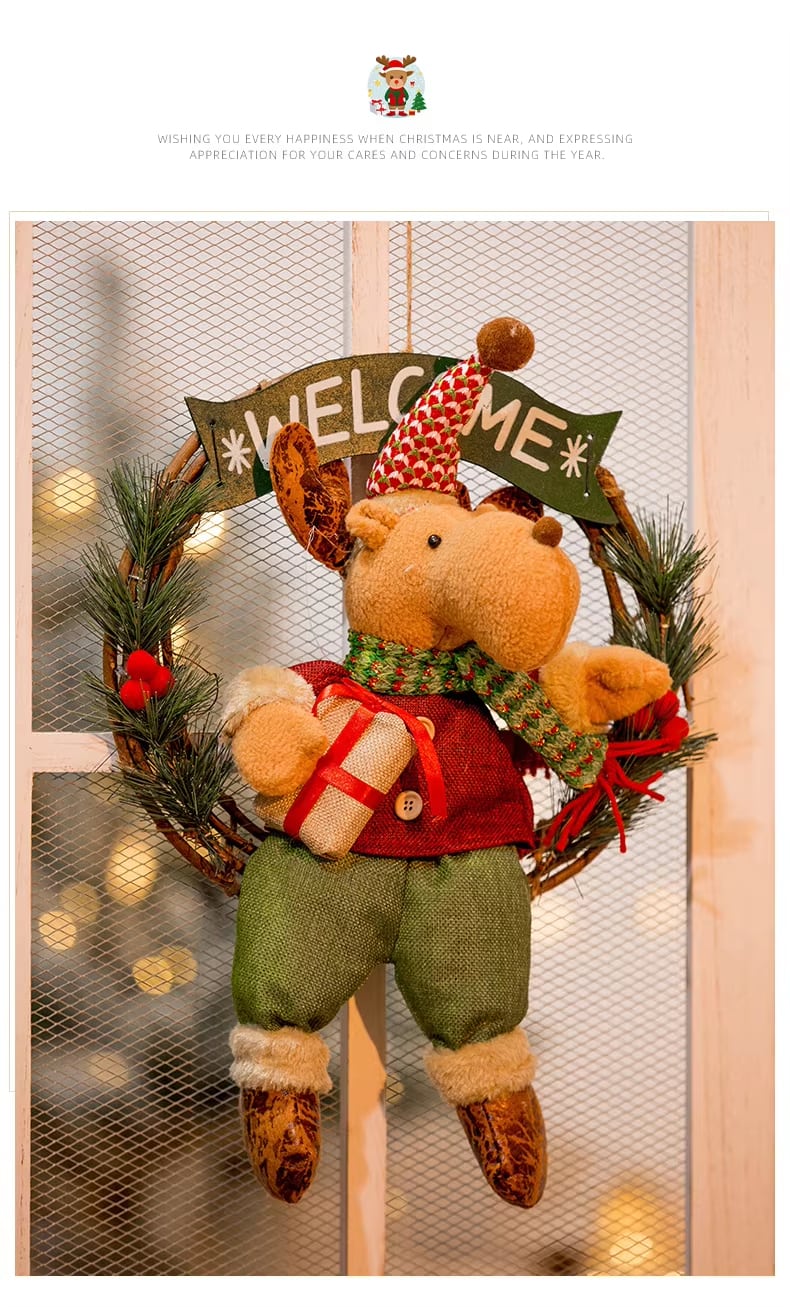 Decorative Christmas Wreath · image reference 2