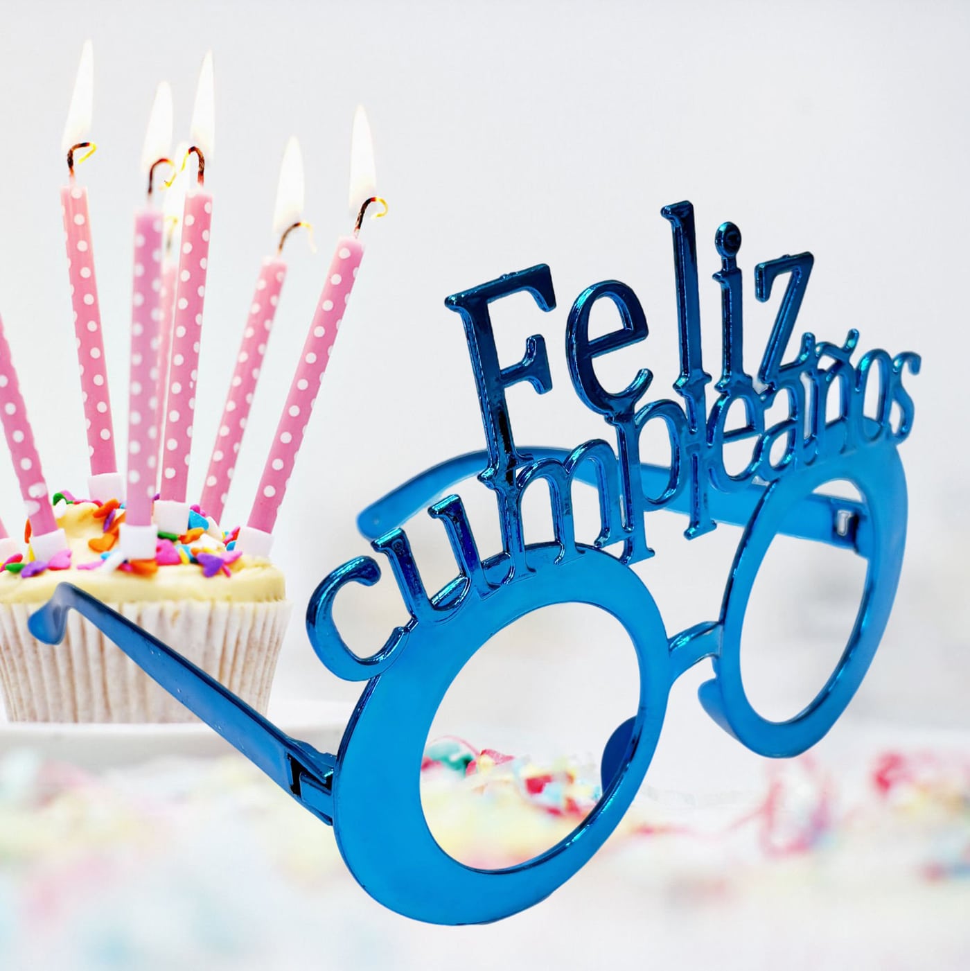 Feliz Cumpleaños Party Glasses 4