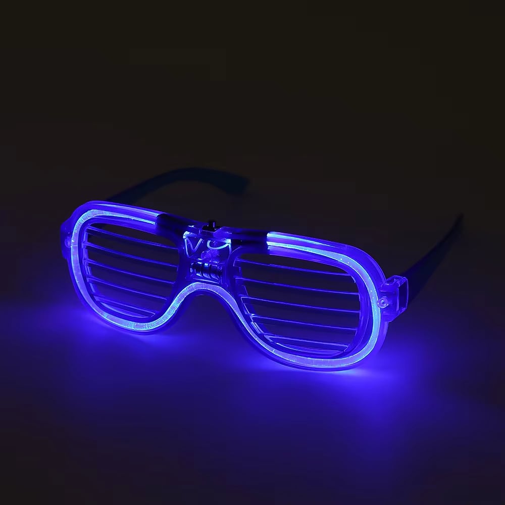 Gafas LED de persiana para fiestas · referencia de imagen 2