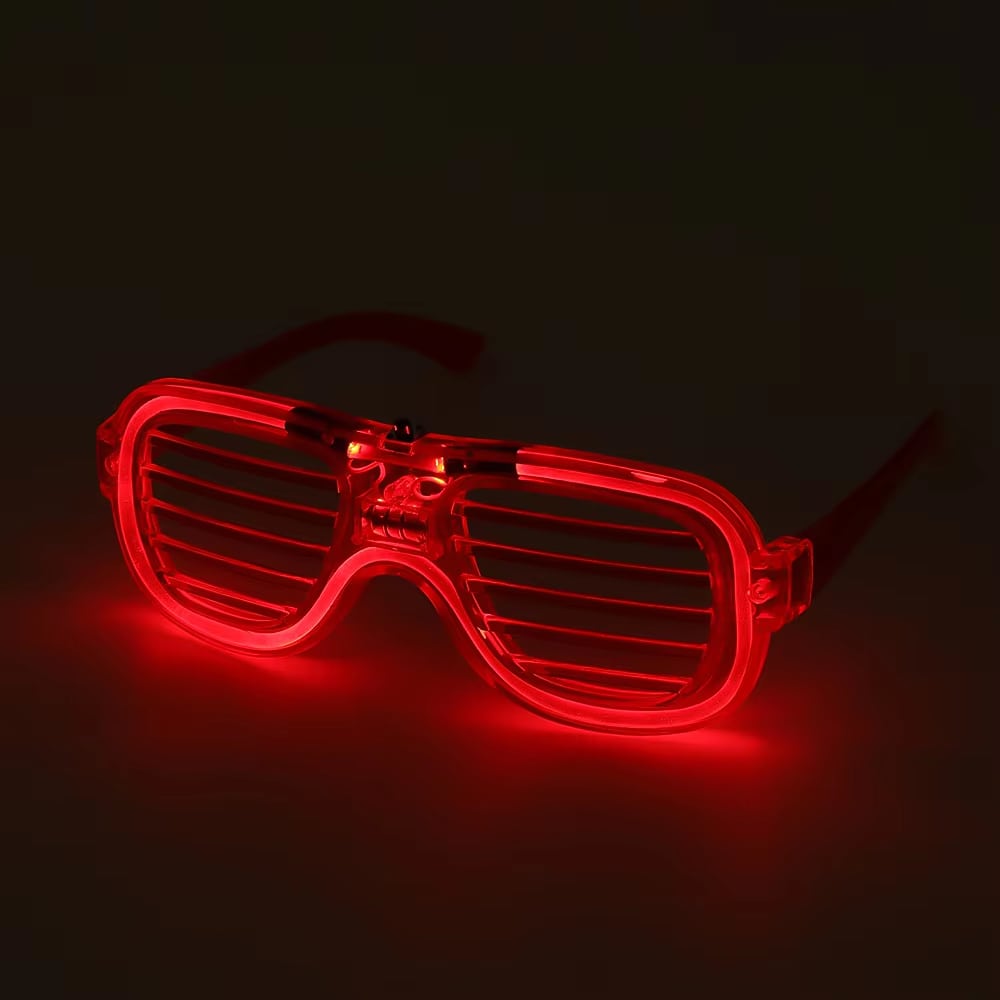 Gafas LED estilo persiana 6