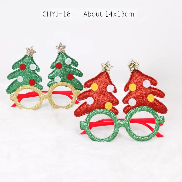 Santa, Reindeer & Snowman Glasses · image reference 7