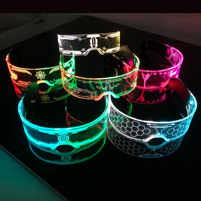 Luminous Pattern Party Glasses 2