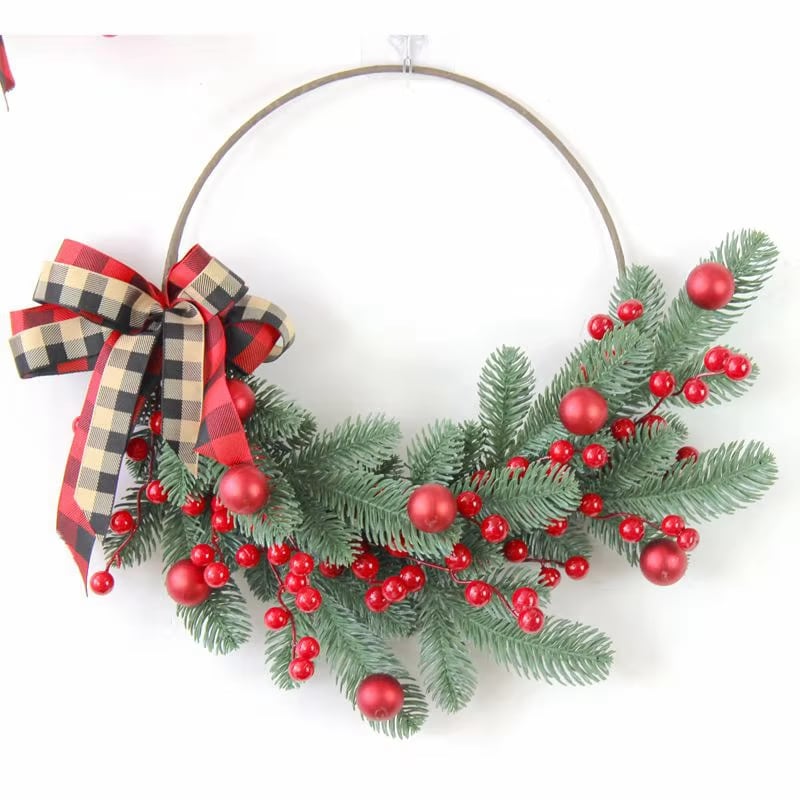 Berry & Pinecone Wreath Collection · image reference 7