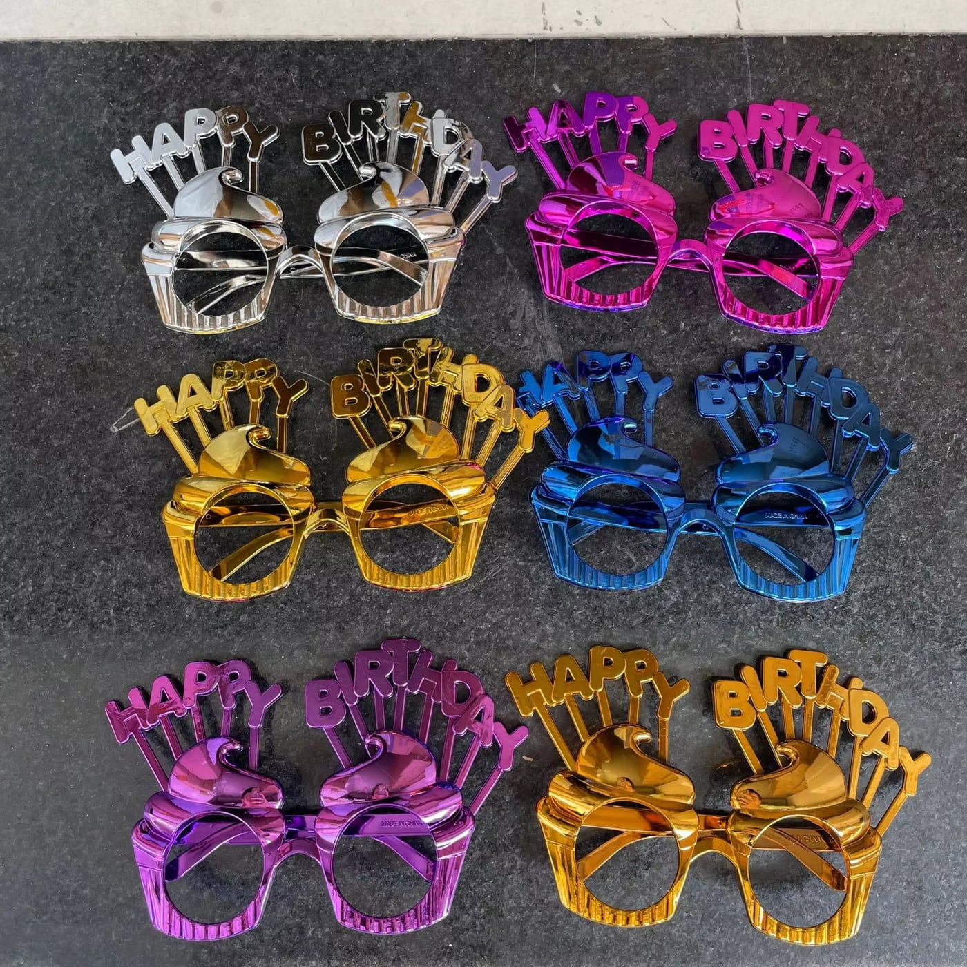 Happy Birthday Party Glasses · image reference 1