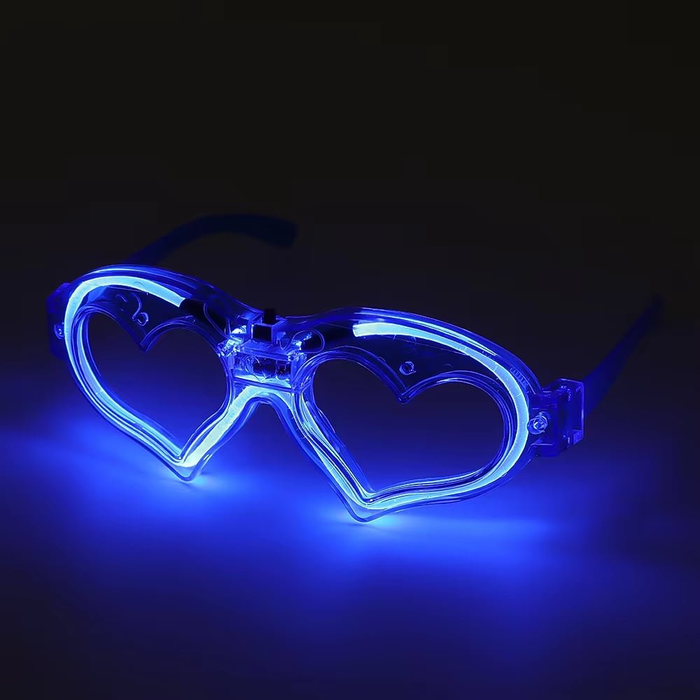 Gafas de luz fría en corazón · referencia de imagen 4