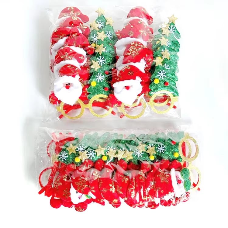 Christmas Photo-Prop Glasses · image reference 1