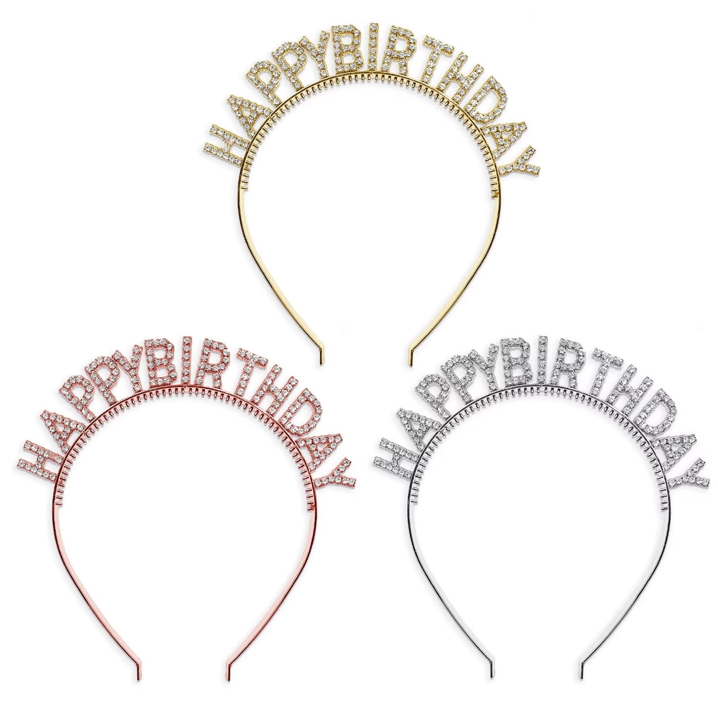 Diadema con letras Happy Birthday · referencia de imagen 8