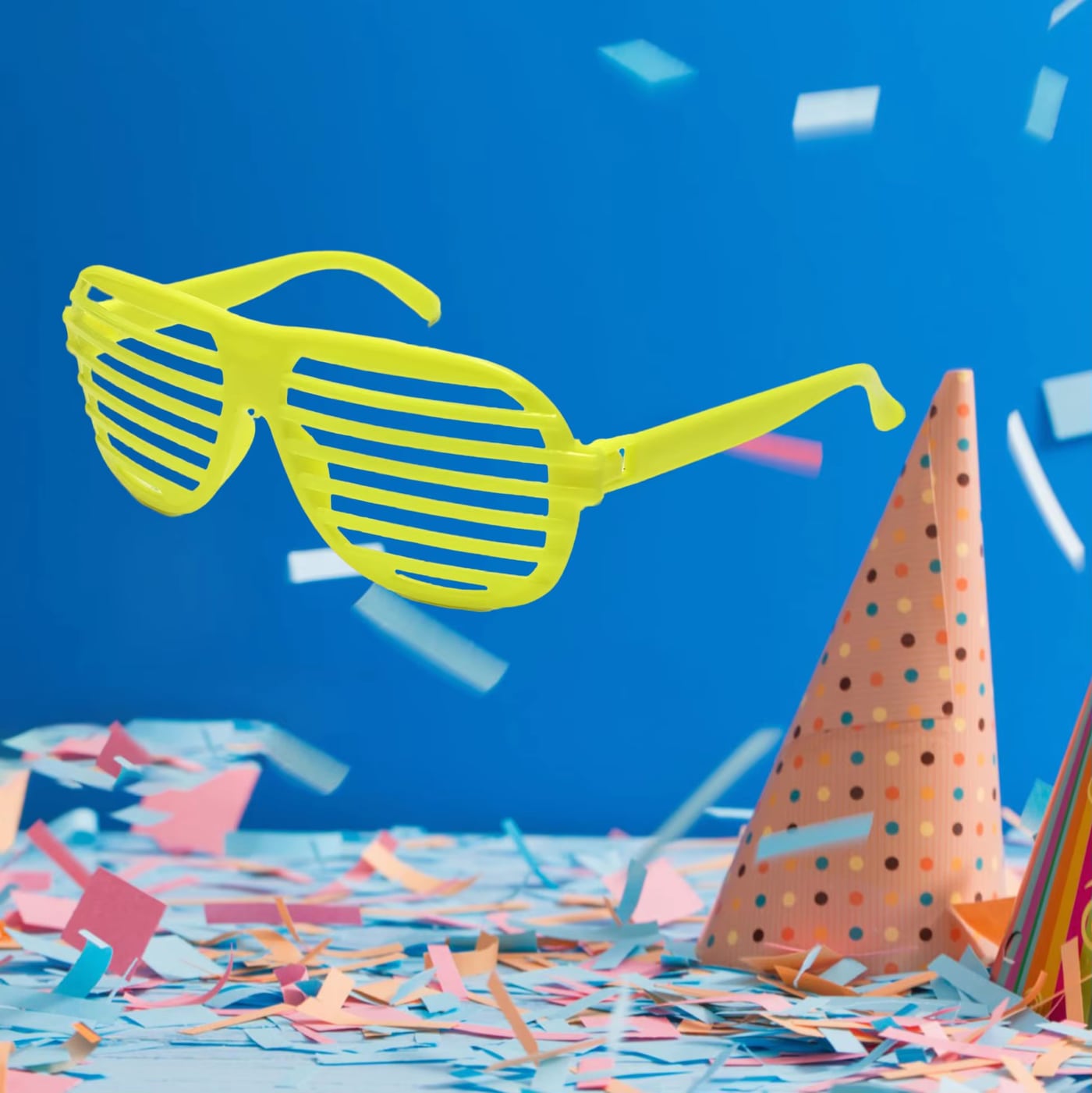 Coloured Shutter Party Glasses · image reference 4