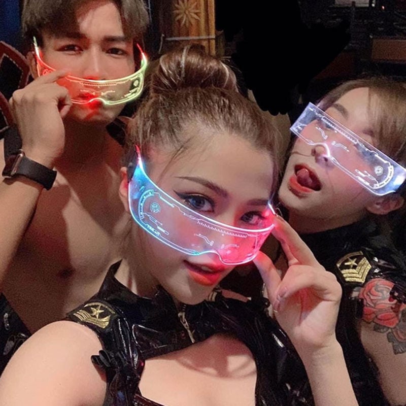 Luminous Pattern Party Glasses 6