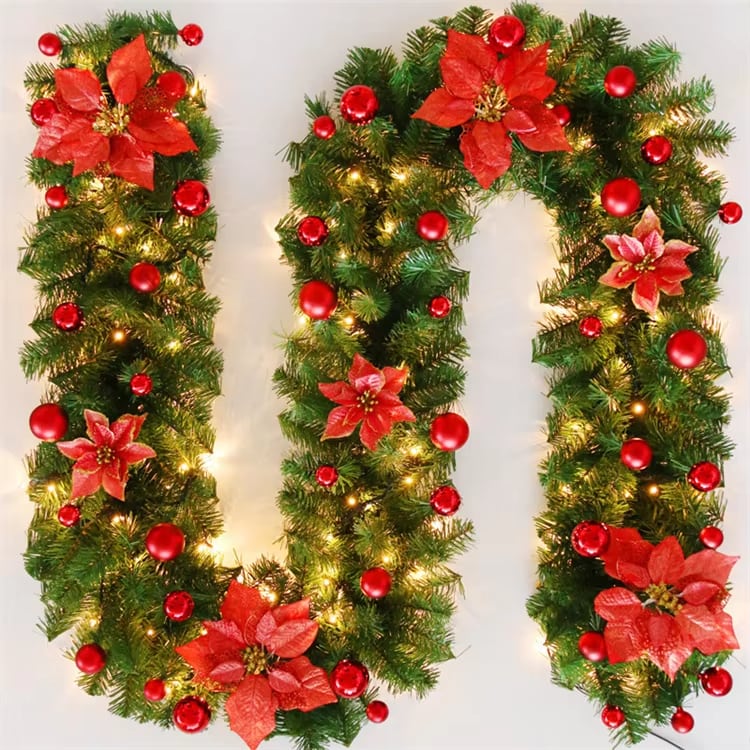 Light-Up Wreath & Garland Collection · image reference 7