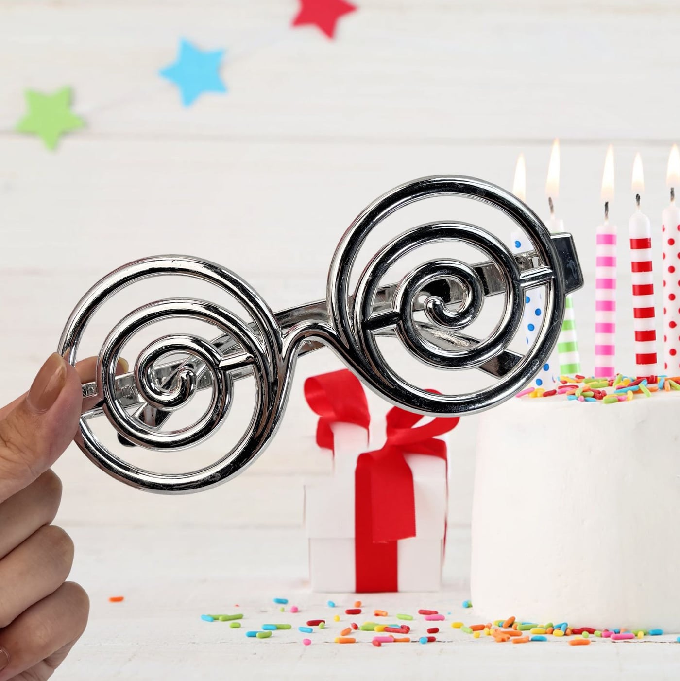 Spiral Novelty Frame Glasses 3