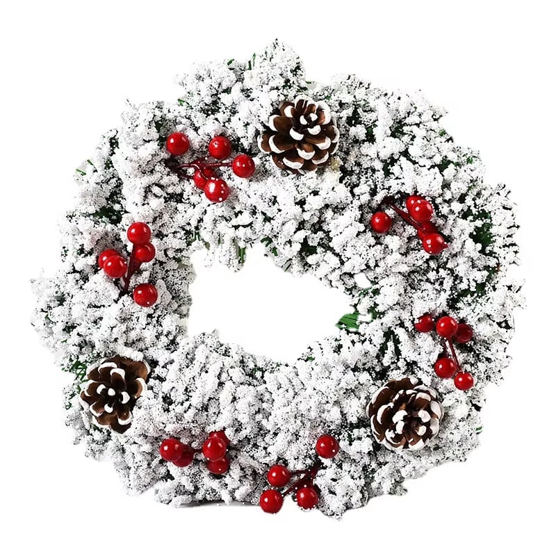 Pine-Style Christmas Wreath Collection · image reference 10