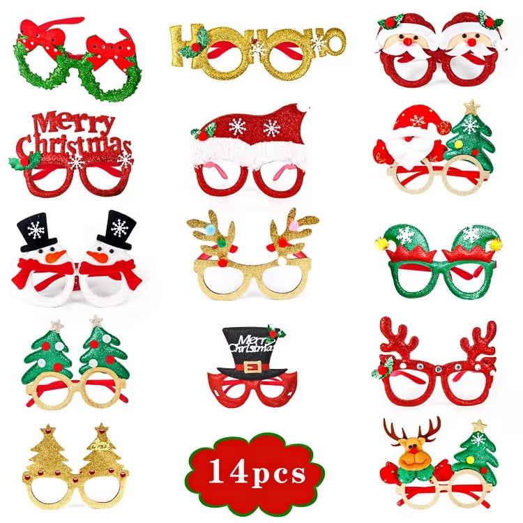 Colección de gafas navideñas de fantasía · referencia de imagen 4