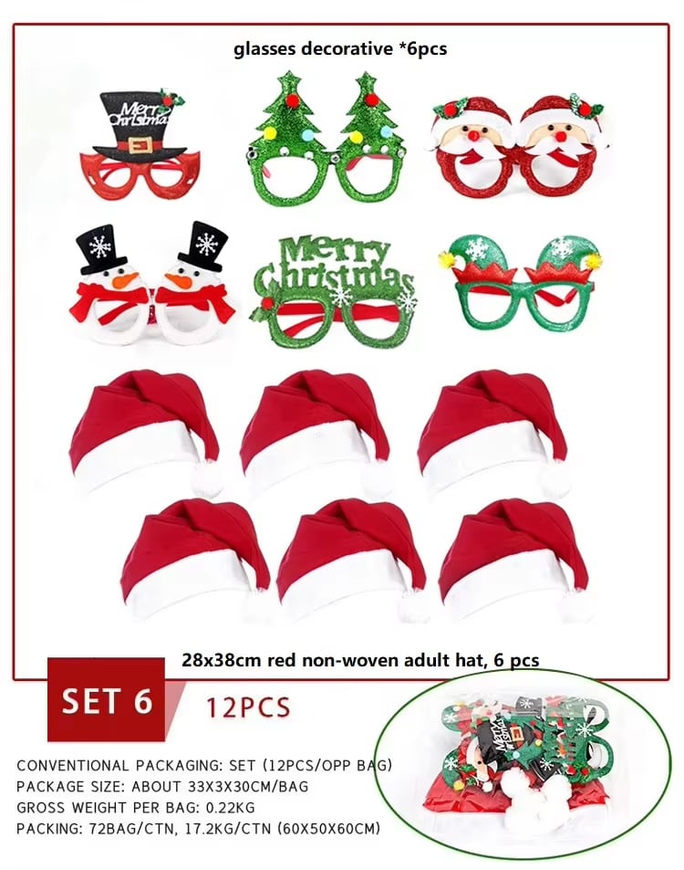 Colección de gafas navideñas de fantasía · referencia de imagen 10