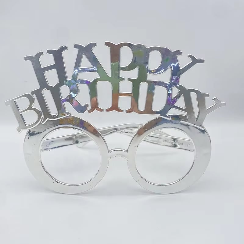 Birthday Celebration Frame Glasses · image reference 6