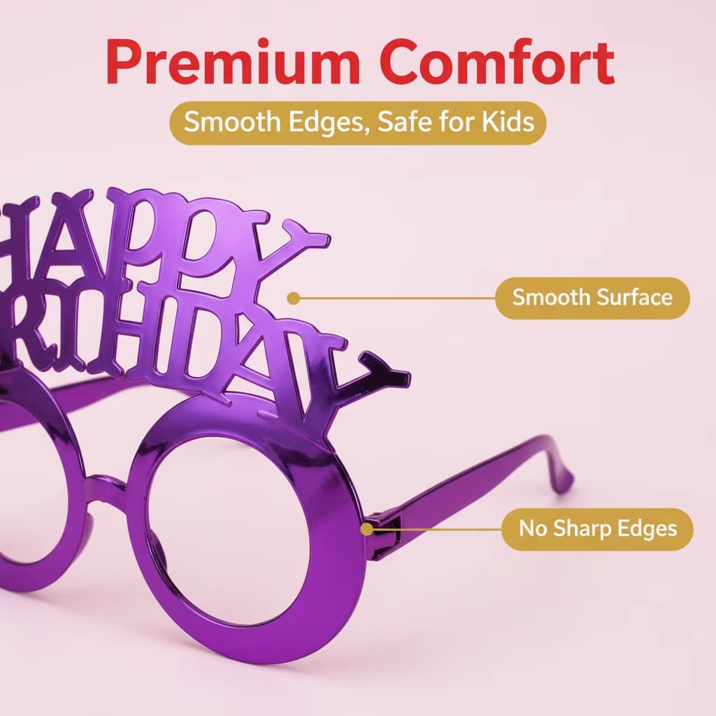 Birthday Lettering Glasses Collection · image reference 2