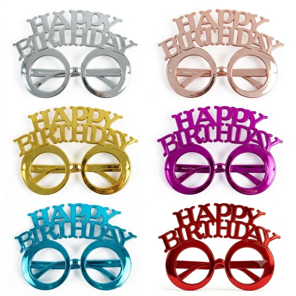 Birthday Celebration Frame Glasses · image reference 1