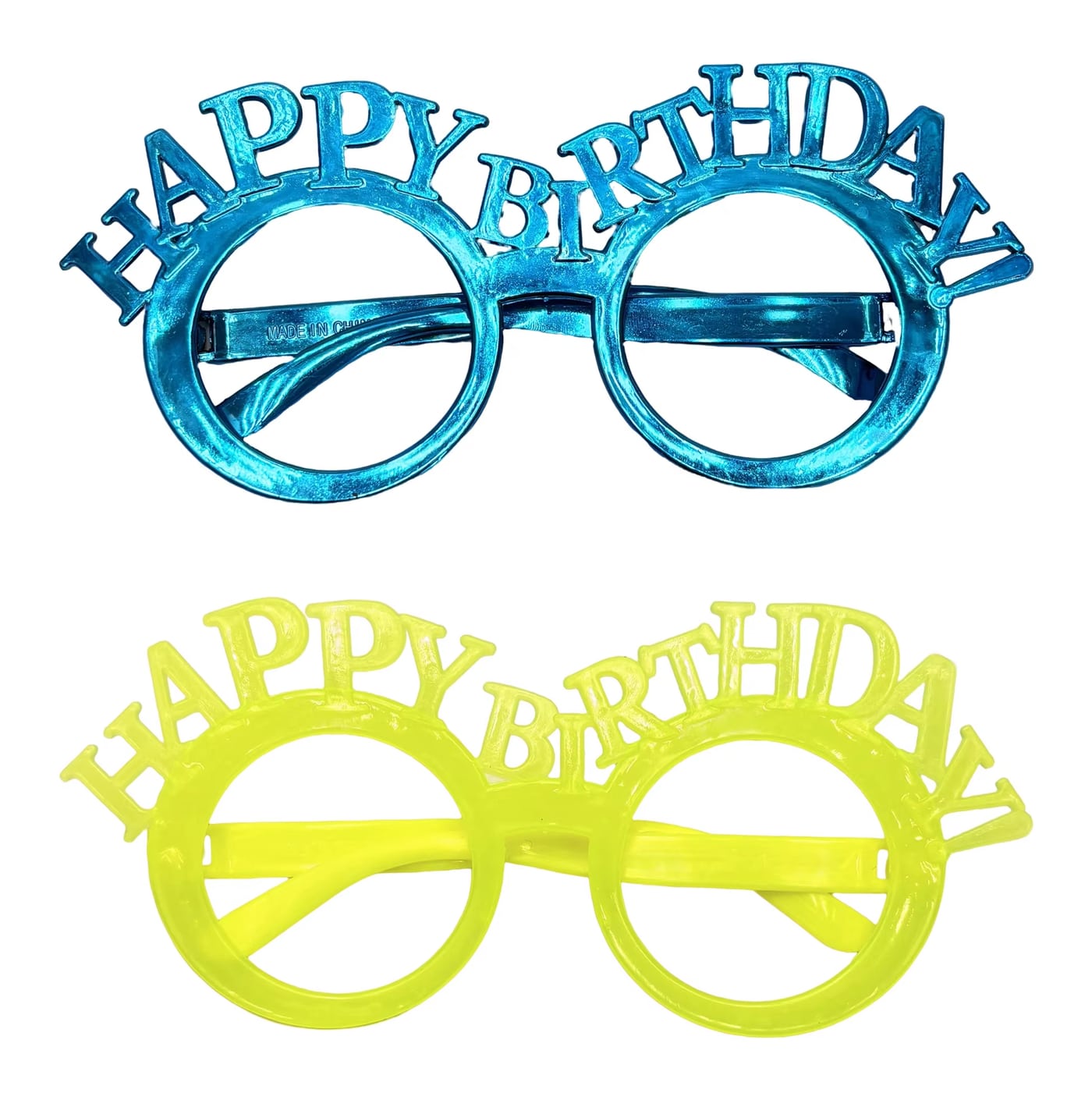 Monturas Happy Birthday de colores · referencia de imagen 1