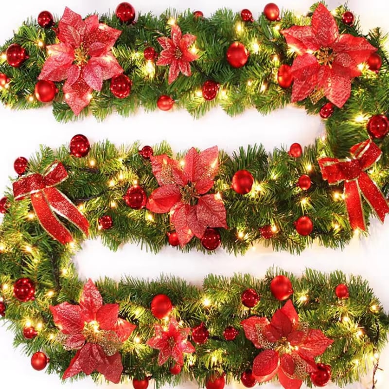 Light-Up Wreath & Garland Collection · image reference 8