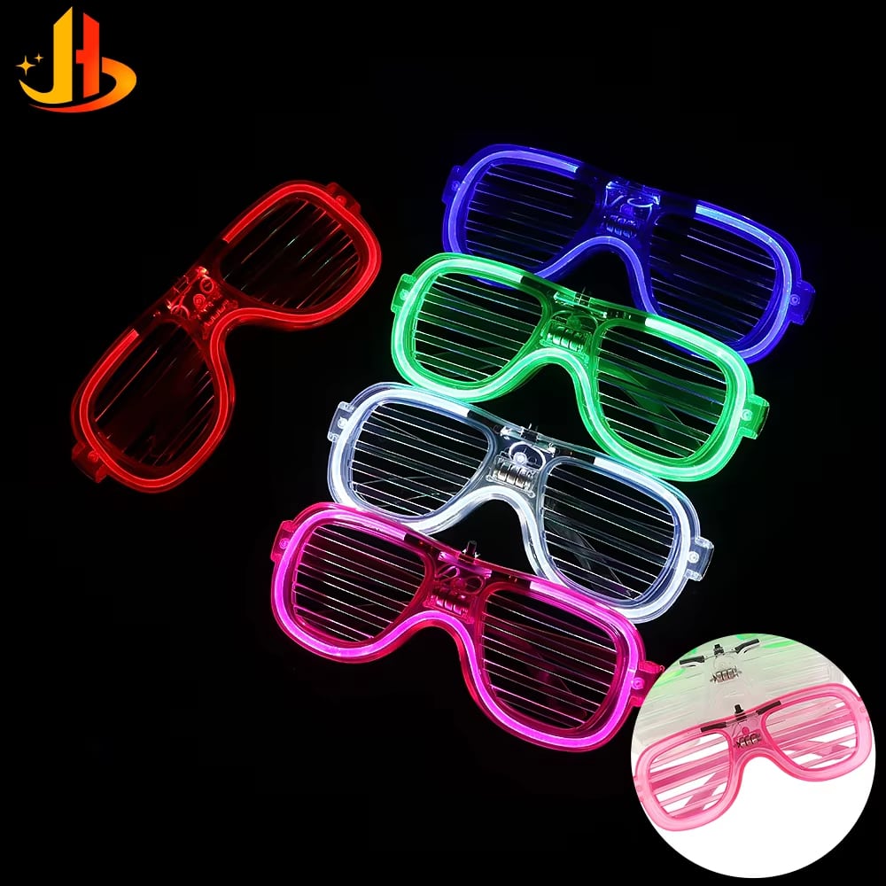 Gafas LED estilo persiana 2
