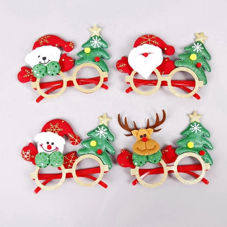 Christmas Photo-Prop Glasses