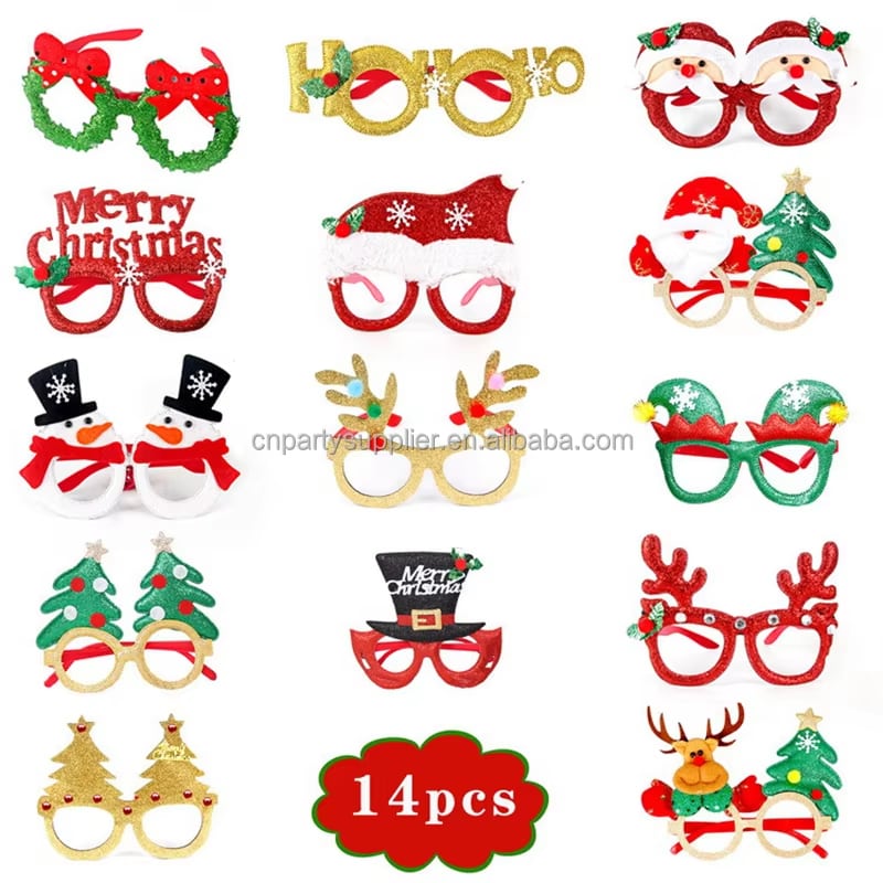 Christmas Character Glasses Collection · image reference 1