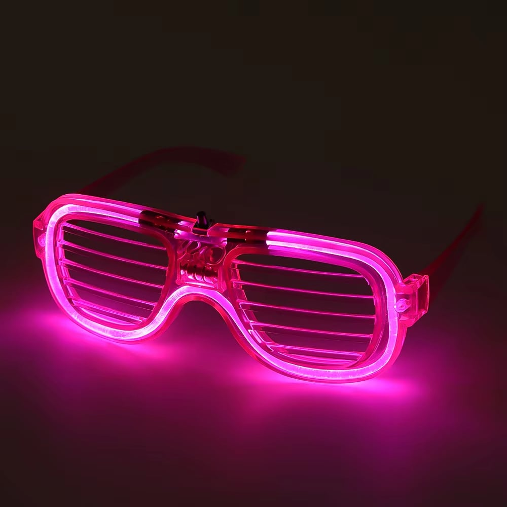 Gafas LED de persiana para fiestas · referencia de imagen 4