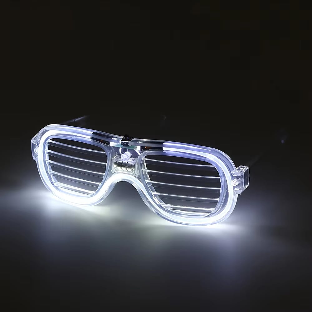 Gafas LED de persiana para fiestas · referencia de imagen 5
