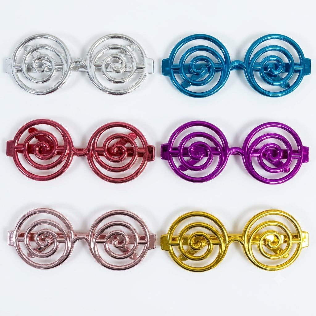 Spiral Novelty Frame Glasses · image reference 1