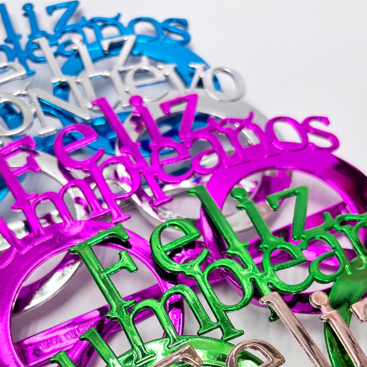 Feliz Cumpleaños Party Glasses 5