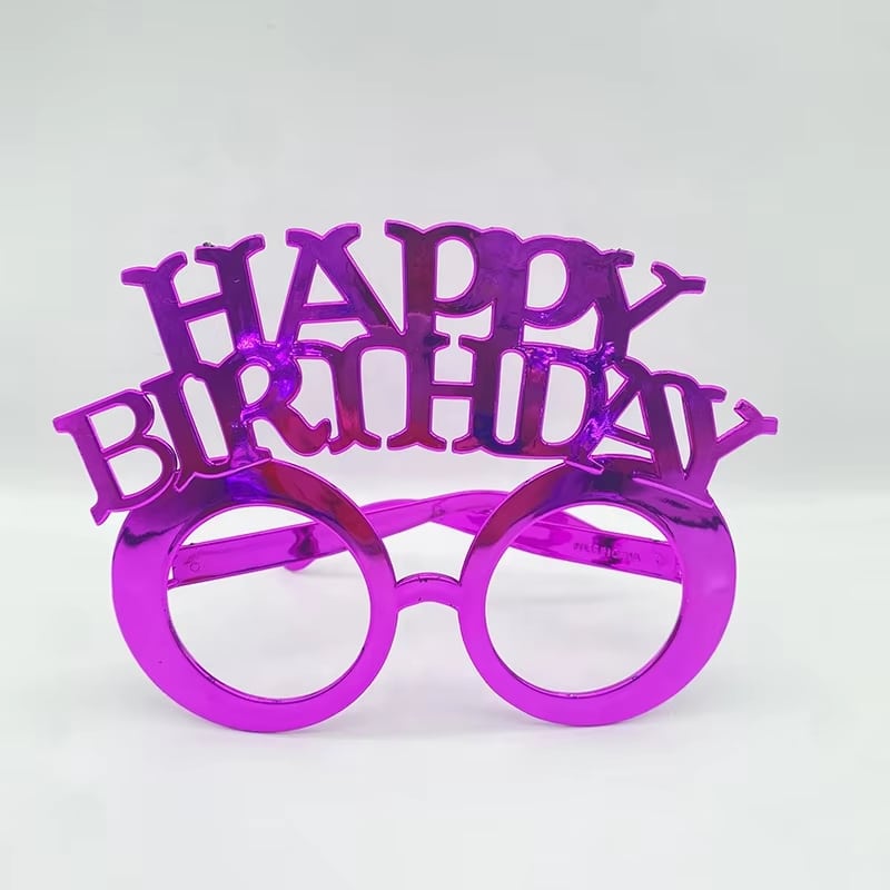 Birthday Celebration Frame Glasses · image reference 3