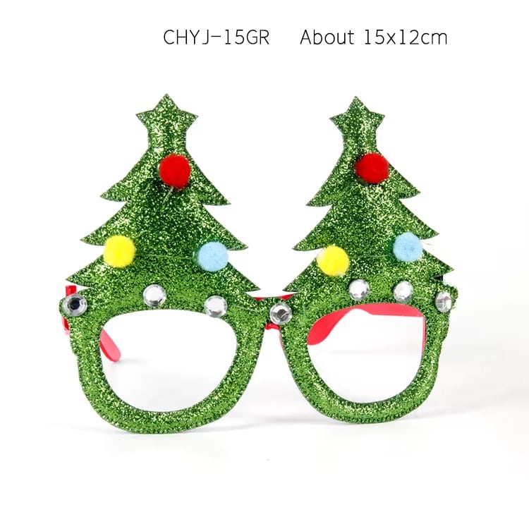 Santa, Reindeer & Snowman Glasses · image reference 4