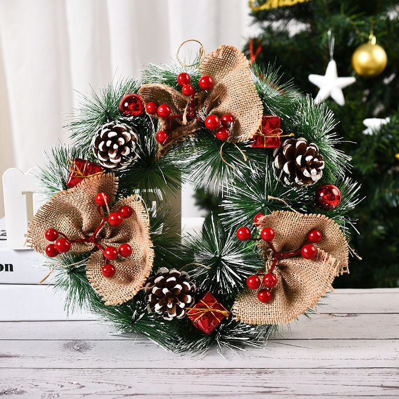 Pine-Style Christmas Wreath Collection 3