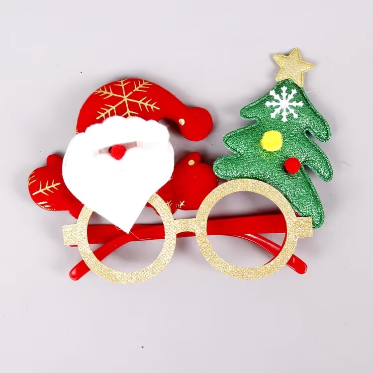 Christmas Photo-Prop Glasses · image reference 1