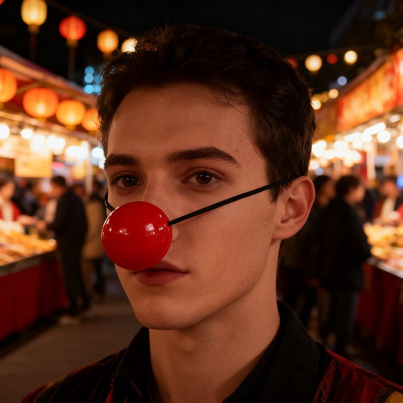 LED Glowing Clown Nose