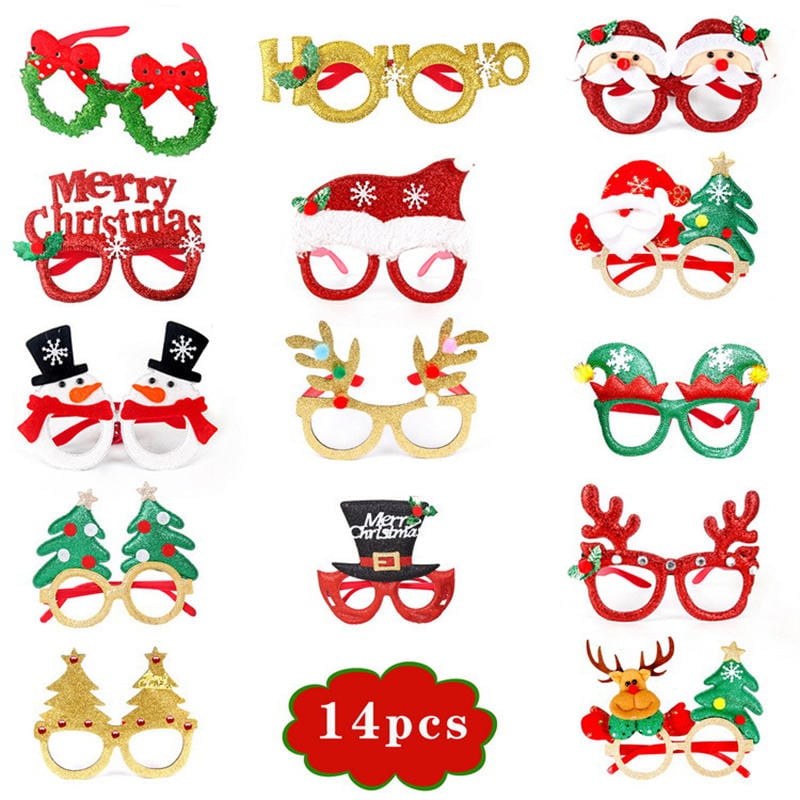 Christmas Character Glasses Collection