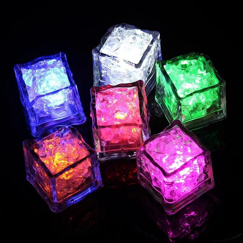 Cubitos LED para copa de vino