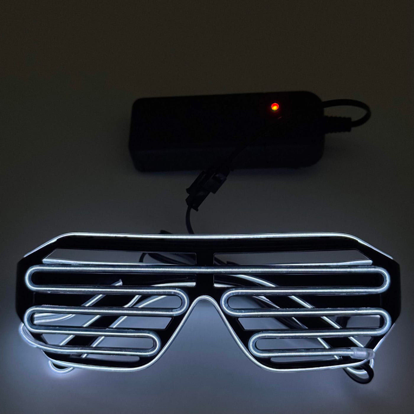 Gafas LED de un solo color